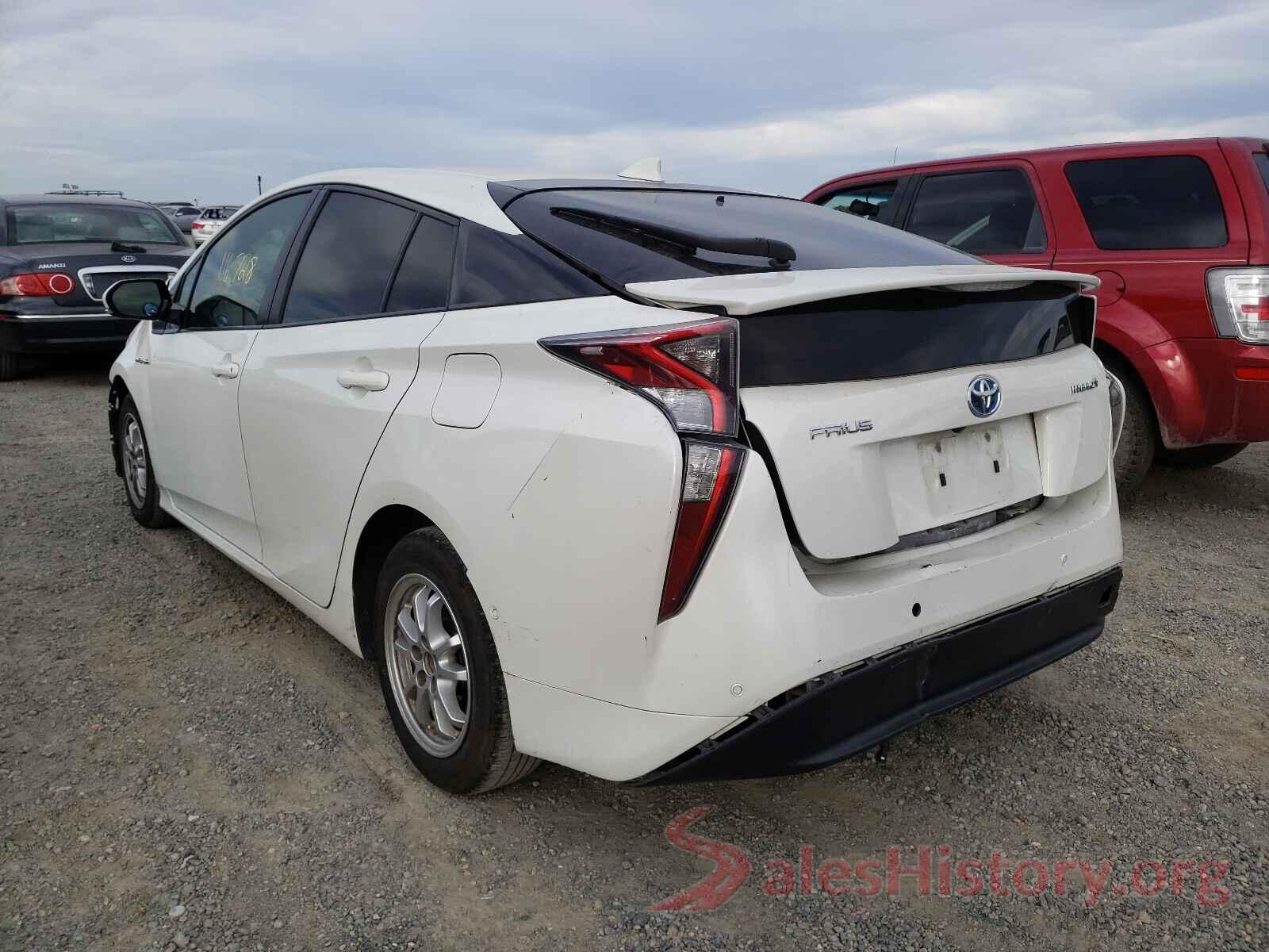 JTDKBRFU6H3050896 2017 TOYOTA PRIUS