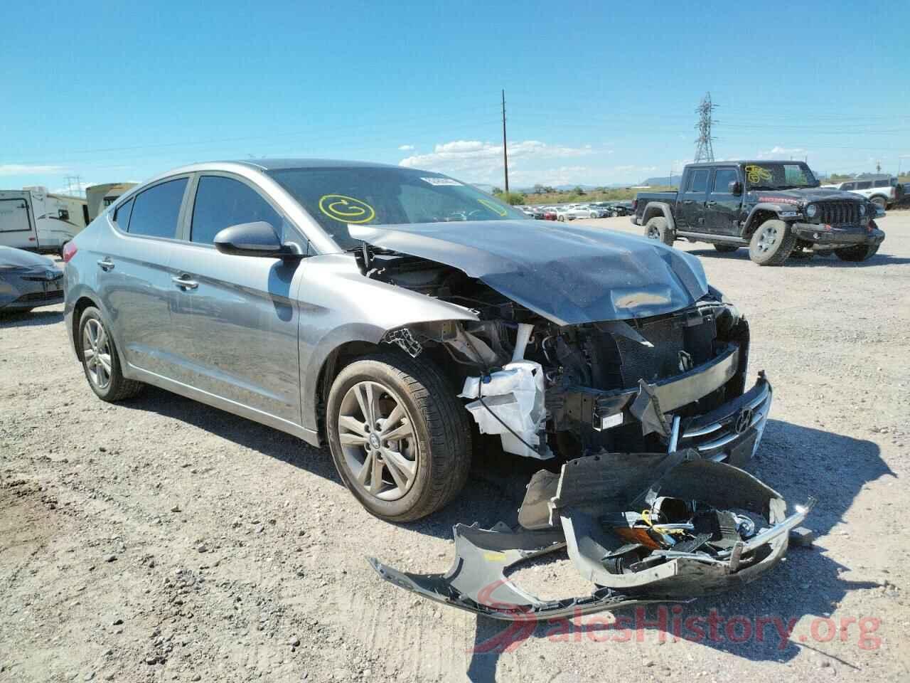 5NPD84LF5JH306598 2018 HYUNDAI ELANTRA