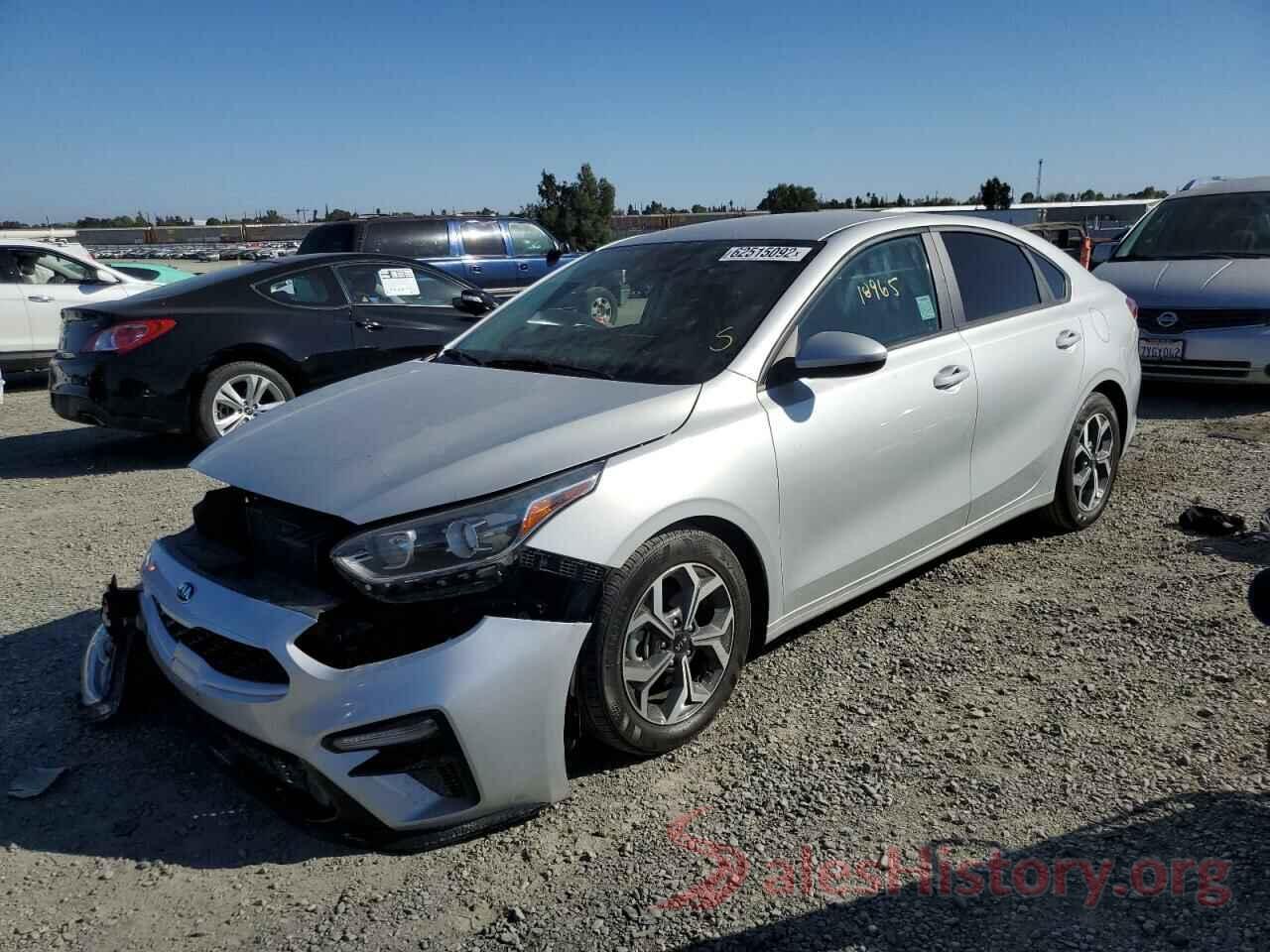 3KPF24AD9LE243296 2020 KIA FORTE