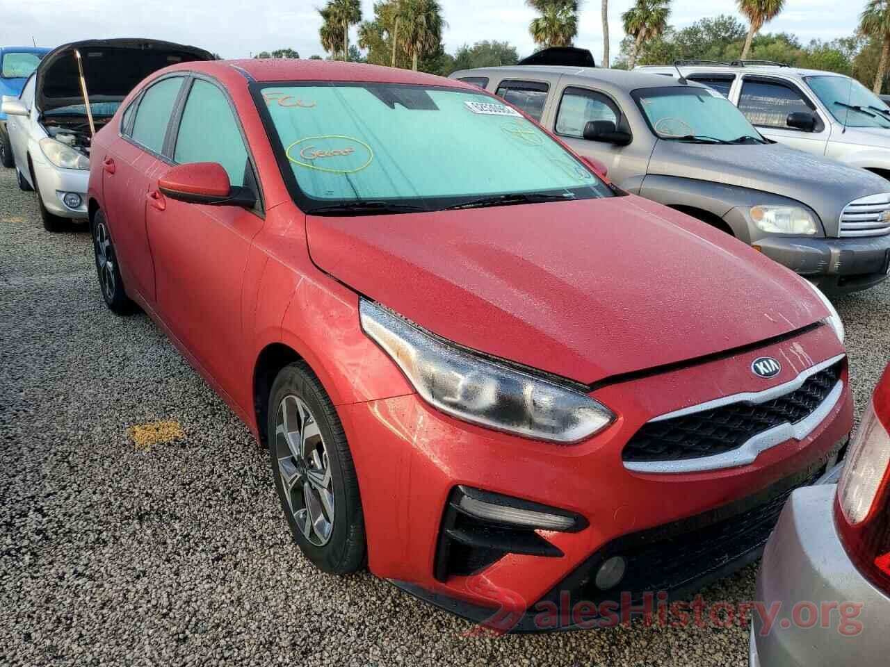 3KPF24AD1LE187385 2020 KIA FORTE