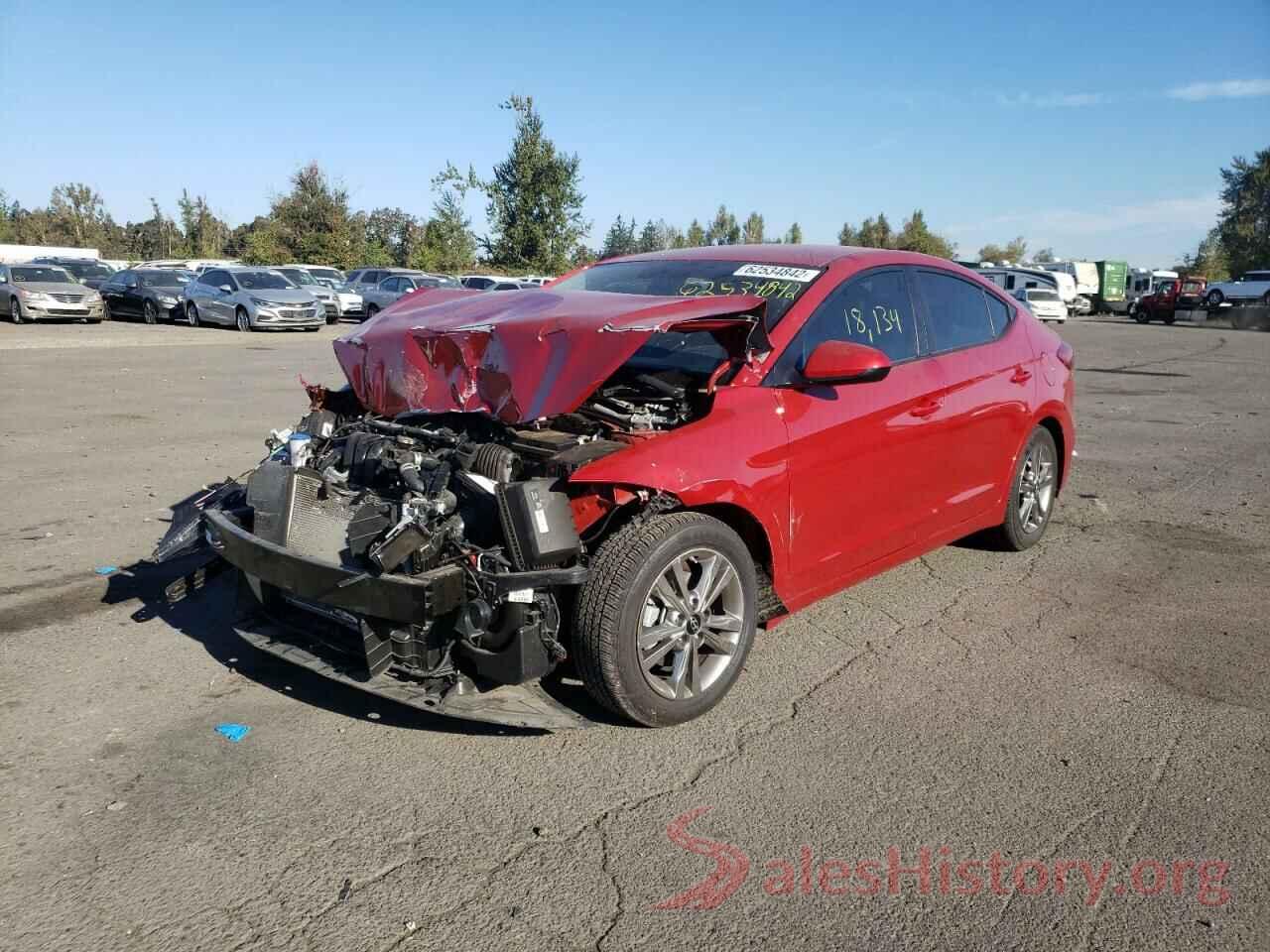 5NPD84LF9JH331214 2018 HYUNDAI ELANTRA