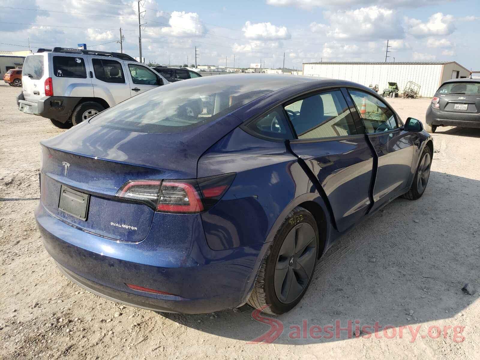 5YJ3E1EB7MF064073 2021 TESLA MODEL 3