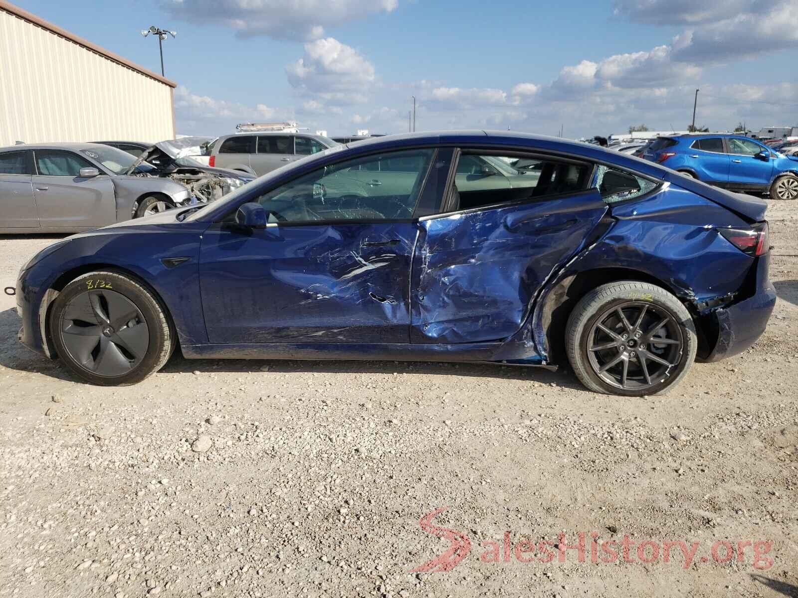 5YJ3E1EB7MF064073 2021 TESLA MODEL 3