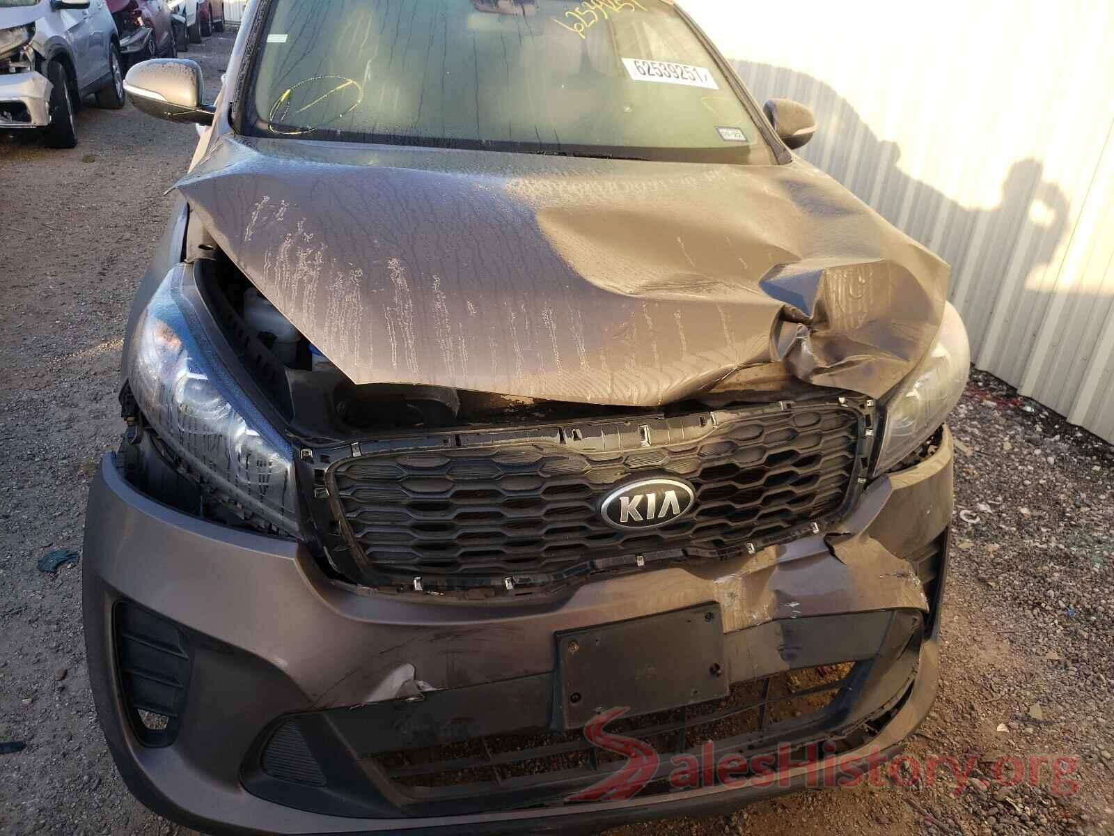 5XYPG4A3XKG566464 2019 KIA SORENTO