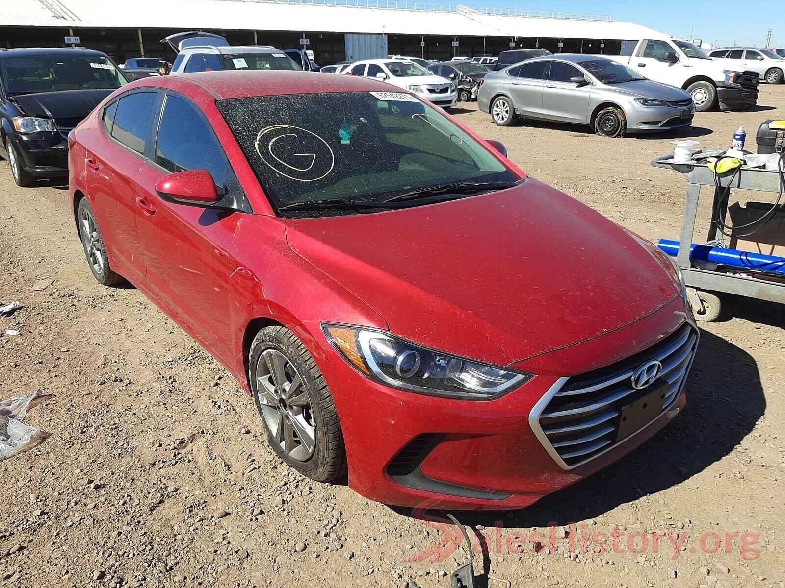 5NPD84LF5JH294548 2018 HYUNDAI ELANTRA