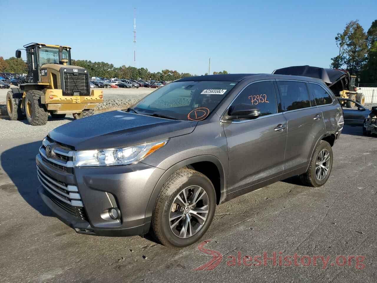 5TDZZRFH4JS269180 2018 TOYOTA HIGHLANDER