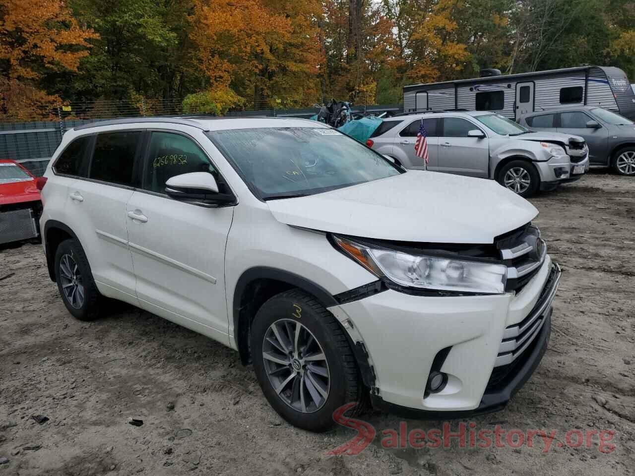 5TDJZRFH5JS818110 2018 TOYOTA HIGHLANDER