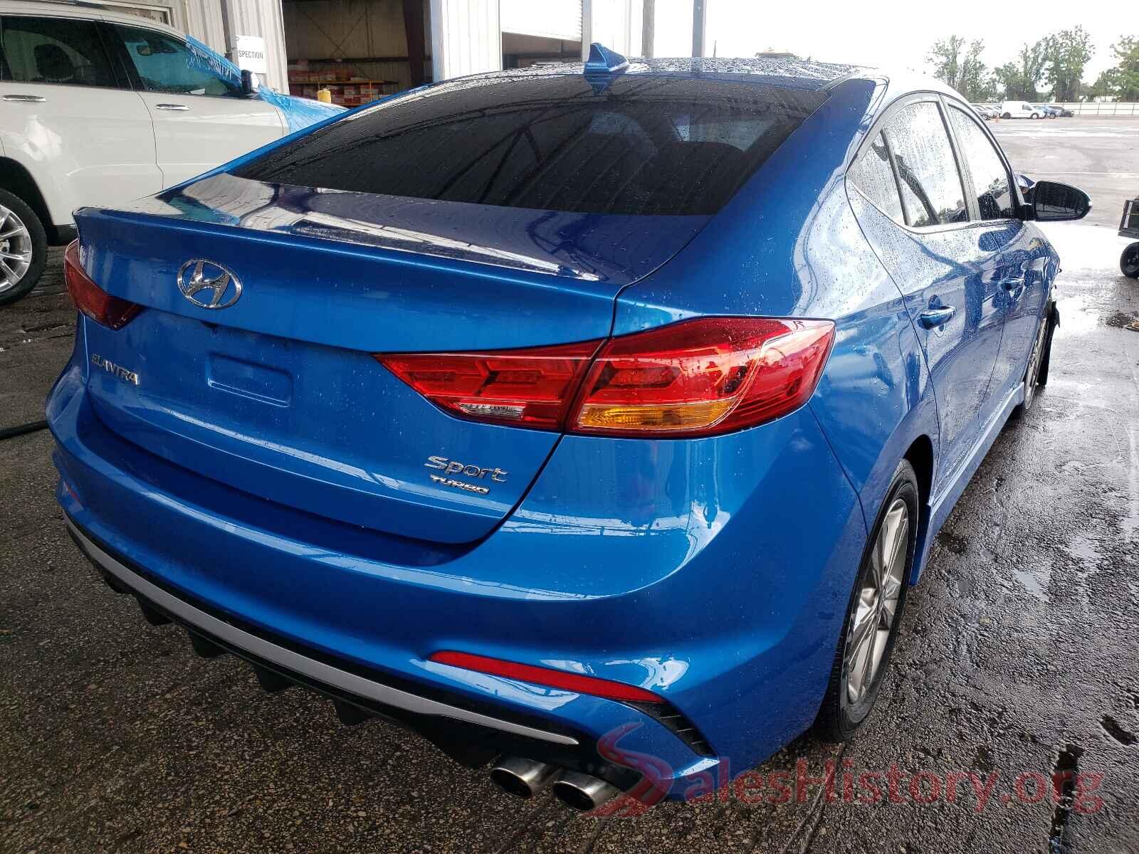 KMHD04LBXJU553394 2018 HYUNDAI ELANTRA