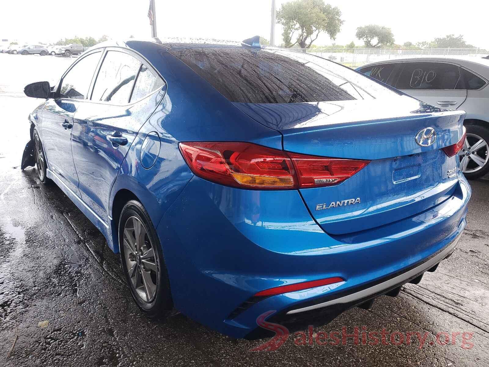 KMHD04LBXJU553394 2018 HYUNDAI ELANTRA