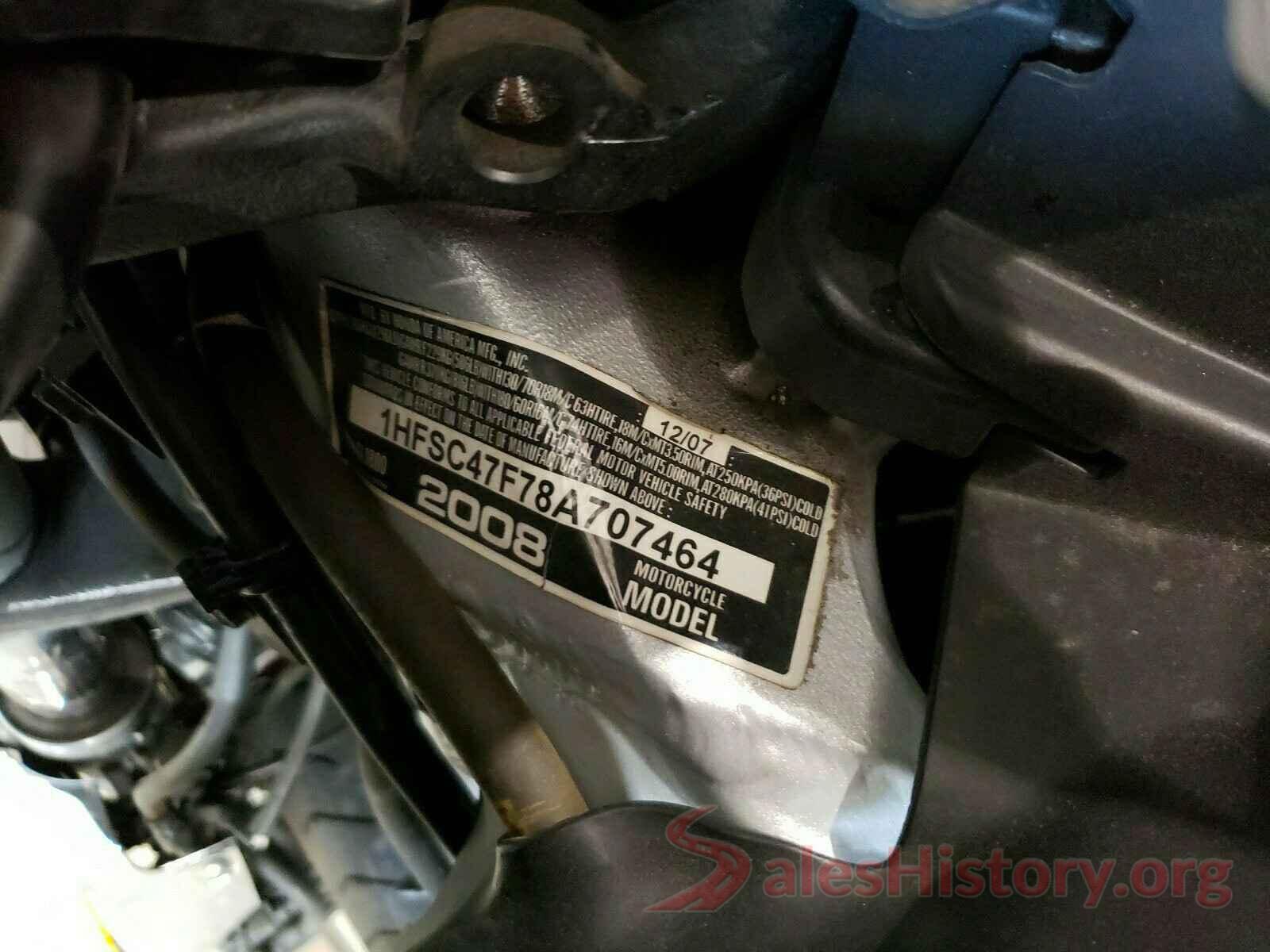 1HFSC47F78A707464 2008 HONDA GL CYCLE