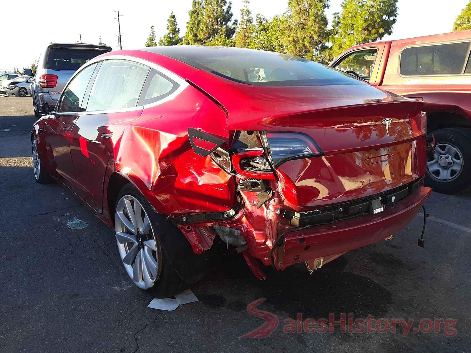 5YJ3E1EB4JF100703 2018 TESLA MODEL 3