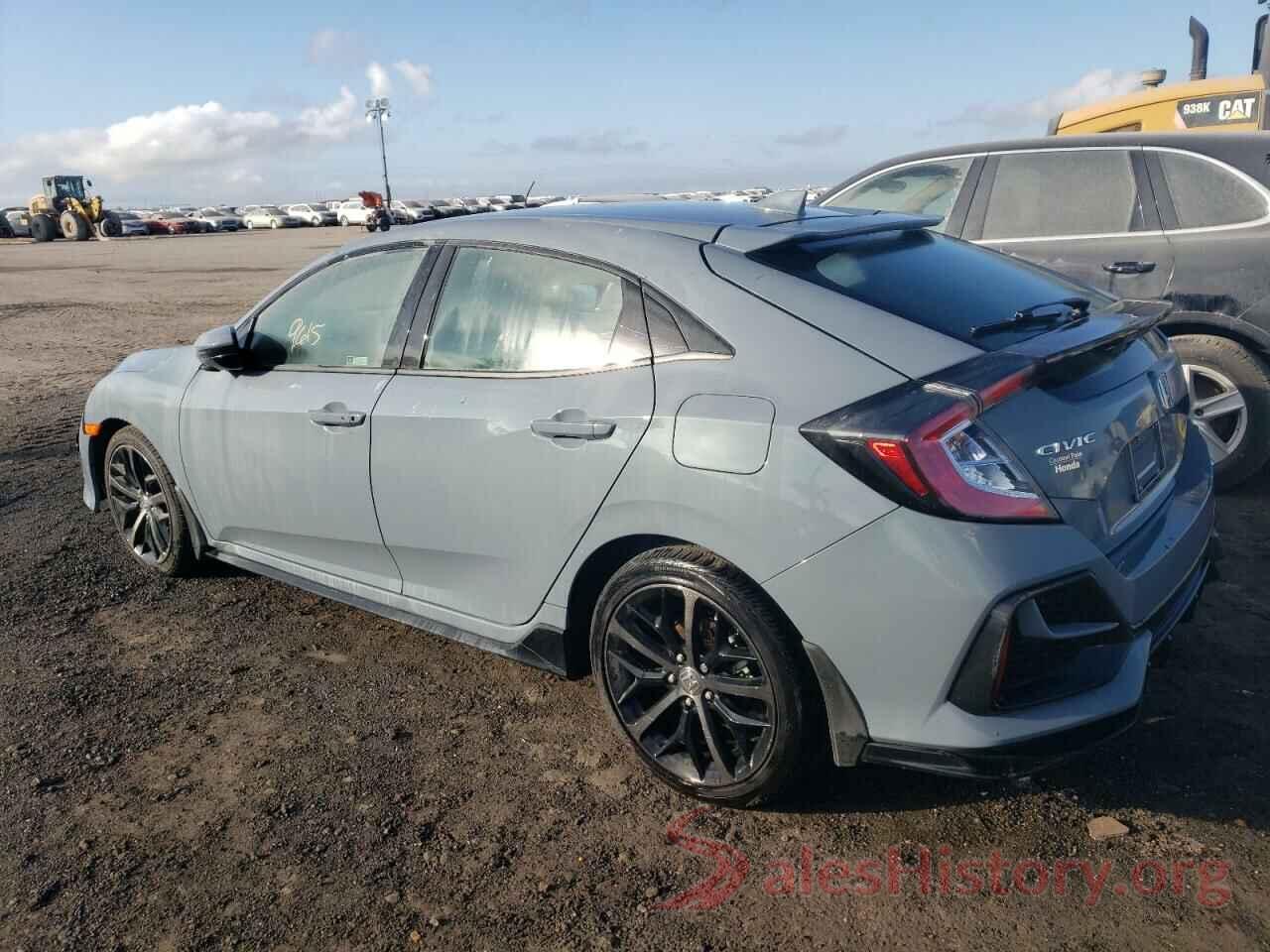 SHHFK7H45MU229977 2021 HONDA CIVIC