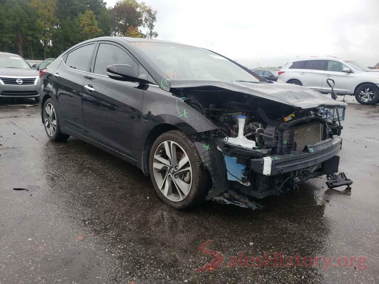 KMHDH4AE7FU357118 2015 HYUNDAI ELANTRA