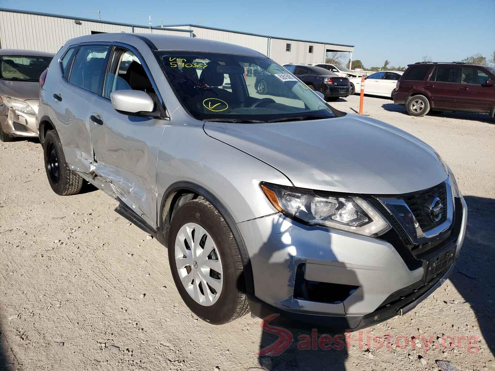 KNMAT2MT4HP540367 2017 NISSAN ROGUE