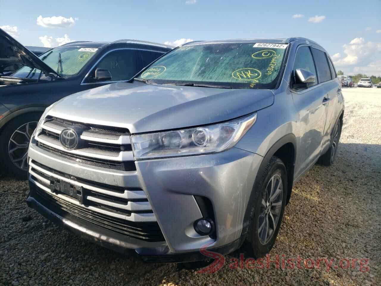 5TDJZRFH0JS842444 2018 TOYOTA HIGHLANDER