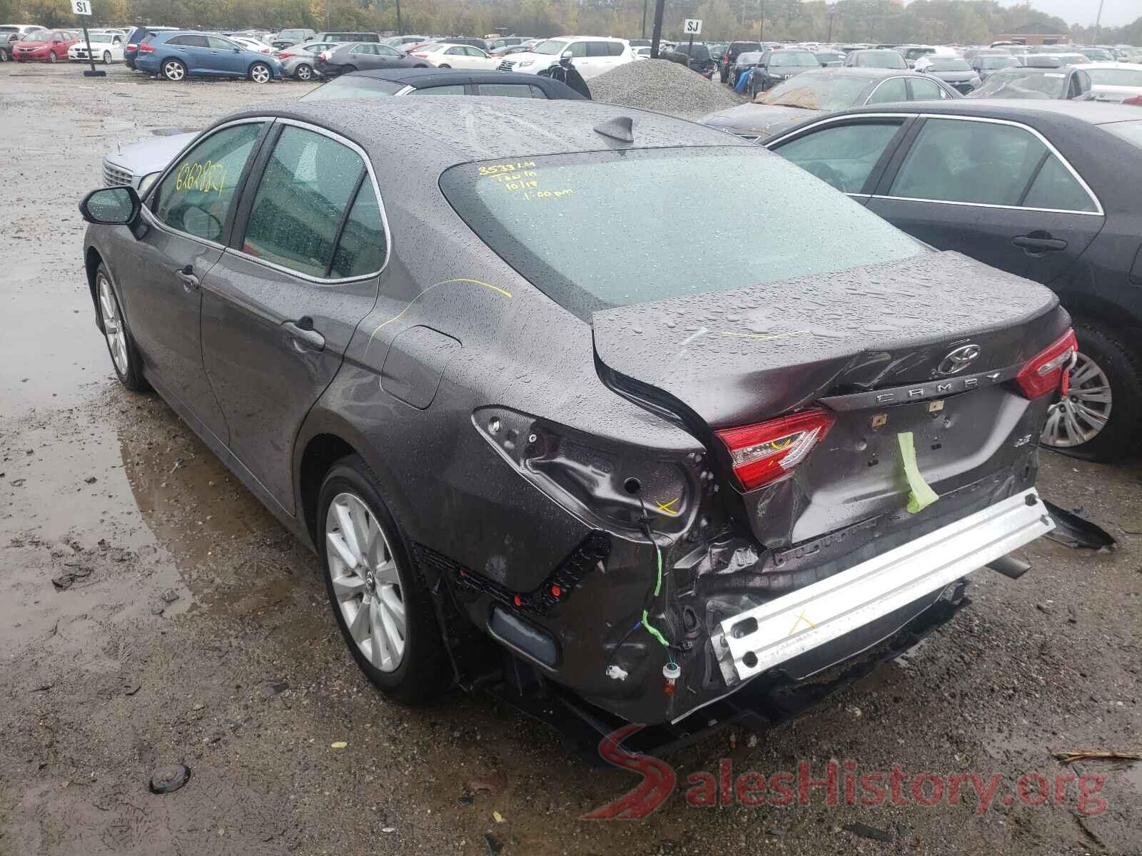 4T1B11HK2KU847952 2019 TOYOTA CAMRY