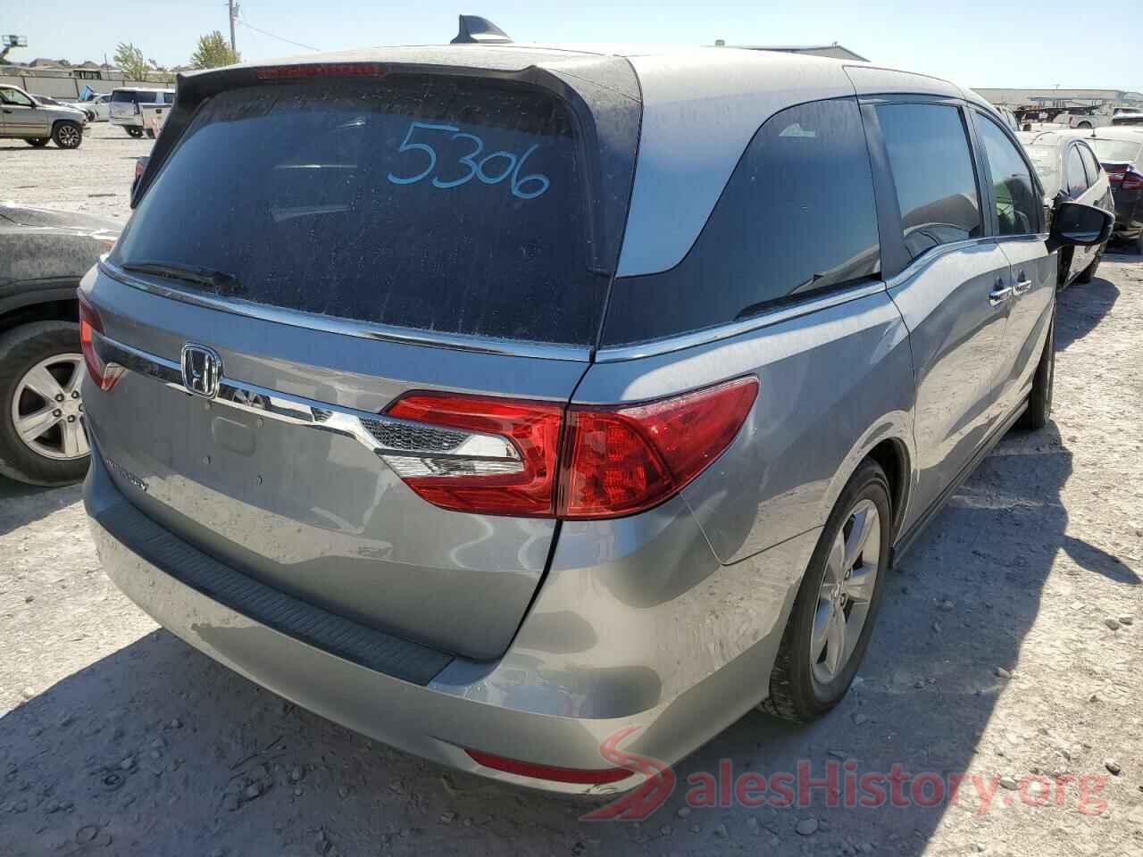 5FNRL6H77LB045722 2020 HONDA ODYSSEY