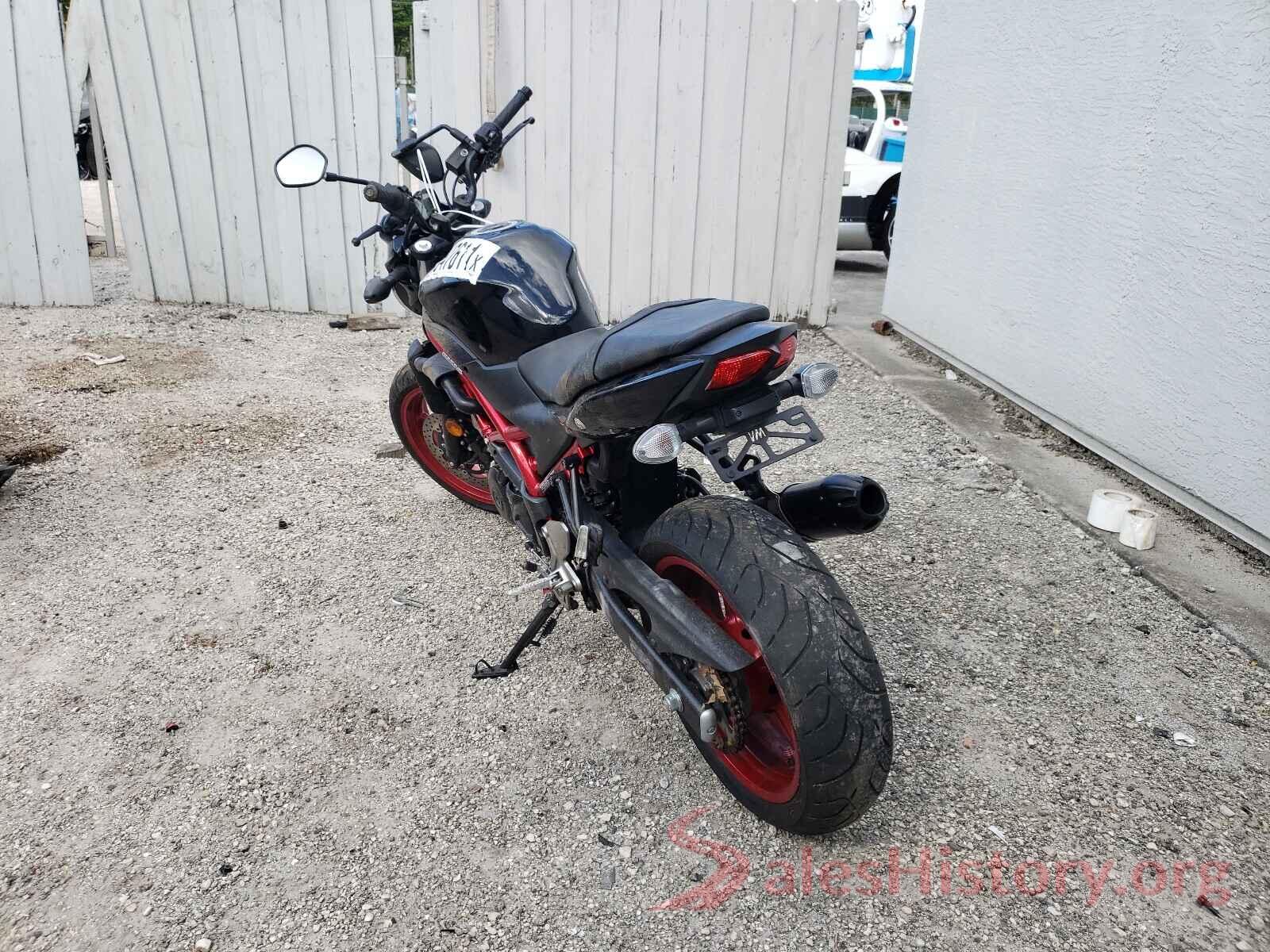 JS1VP55A7J2100256 2018 SUZUKI SV650