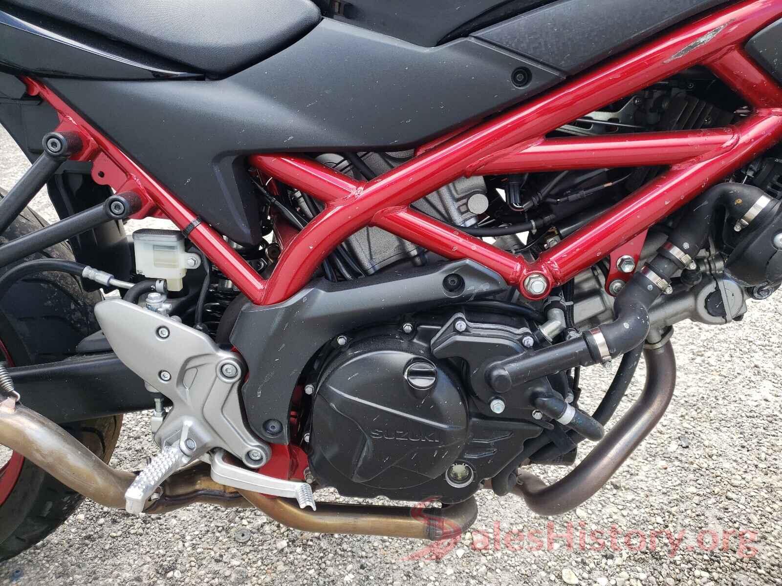 JS1VP55A7J2100256 2018 SUZUKI SV650