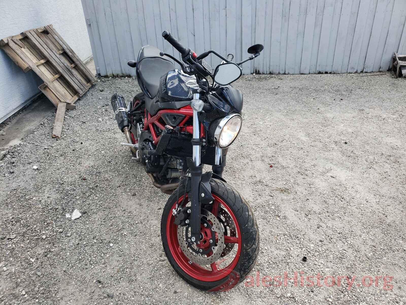 JS1VP55A7J2100256 2018 SUZUKI SV650