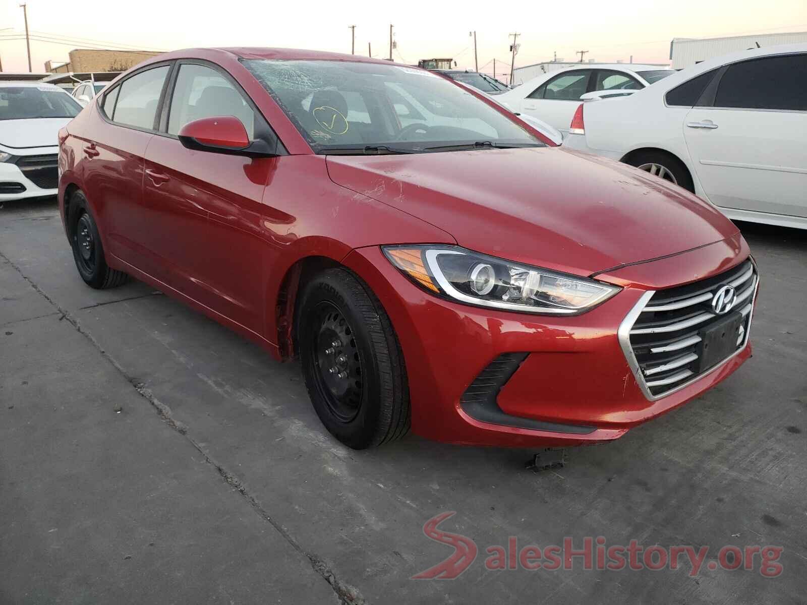 5NPD74LF4HH182479 2017 HYUNDAI ELANTRA