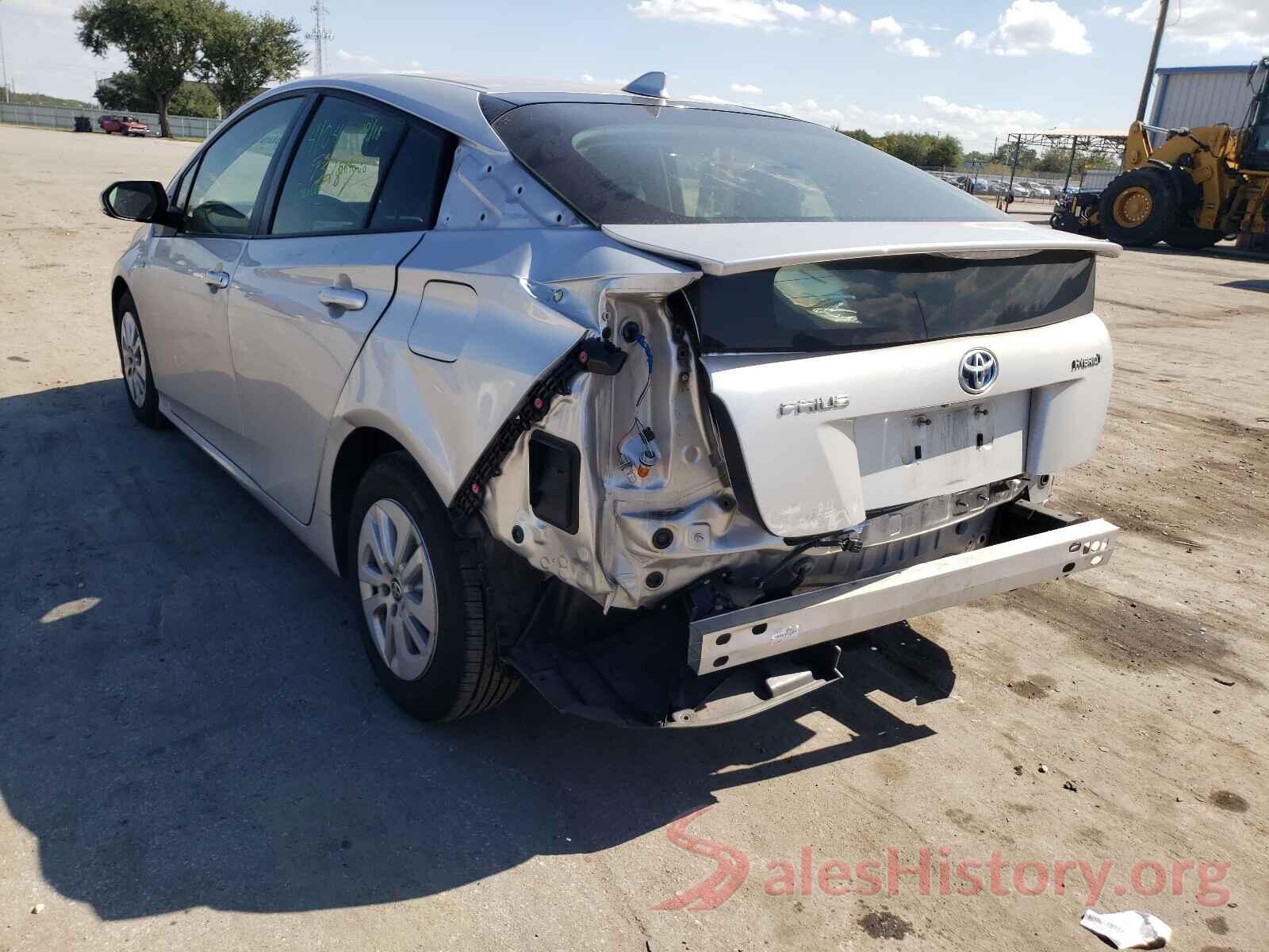 JTDKBRFU1J3581008 2018 TOYOTA PRIUS