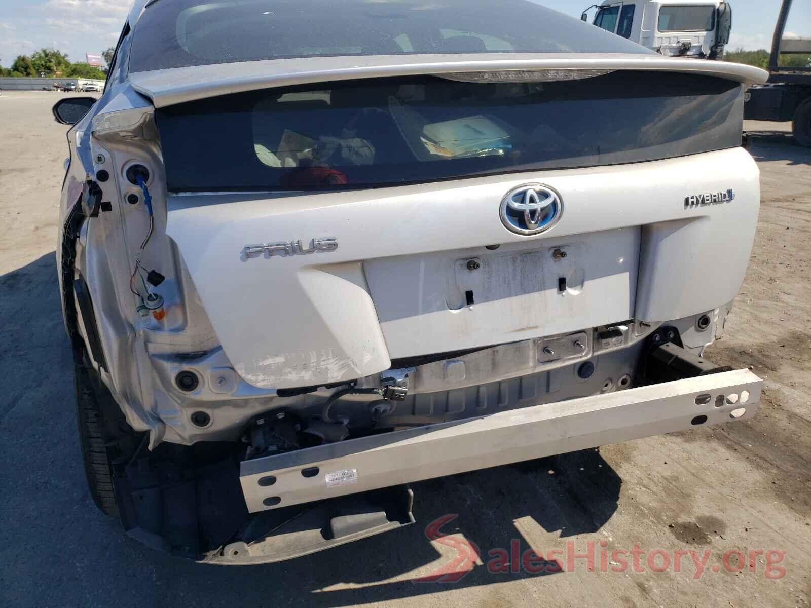 JTDKBRFU1J3581008 2018 TOYOTA PRIUS