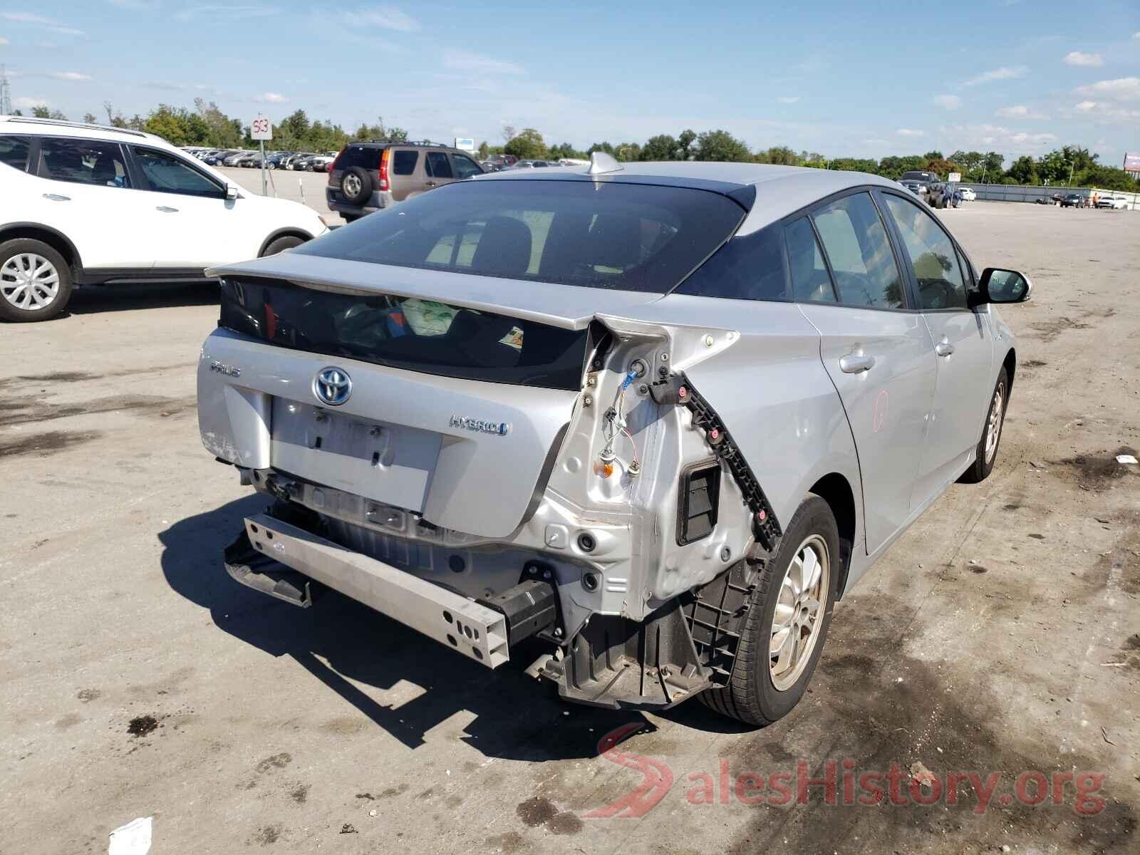 JTDKBRFU1J3581008 2018 TOYOTA PRIUS