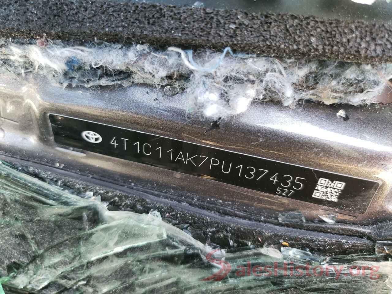 4T1C11AK7PU137435 2023 TOYOTA CAMRY