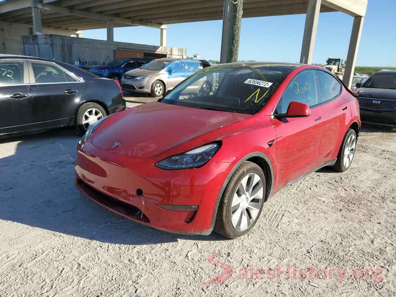 5YJYGDEE1MF174306 2021 TESLA MODEL Y