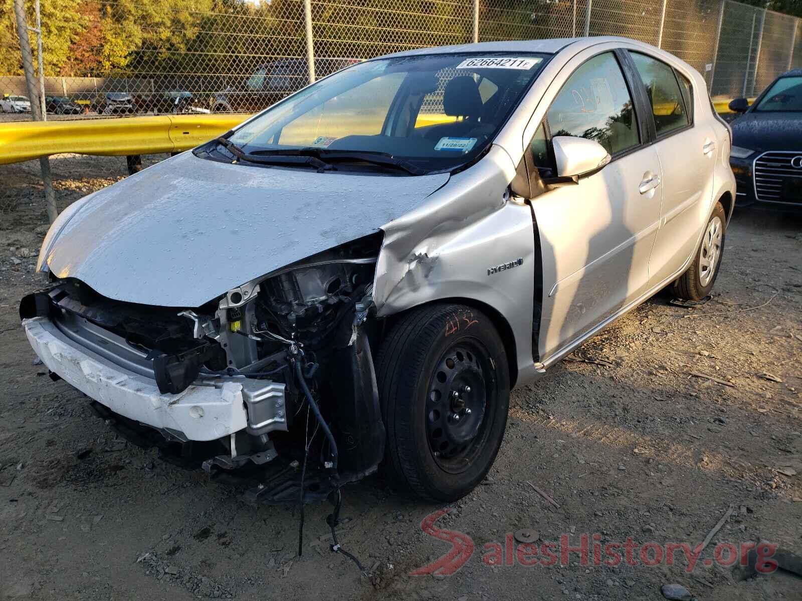 JTDKDTB33G1136939 2016 TOYOTA PRIUS