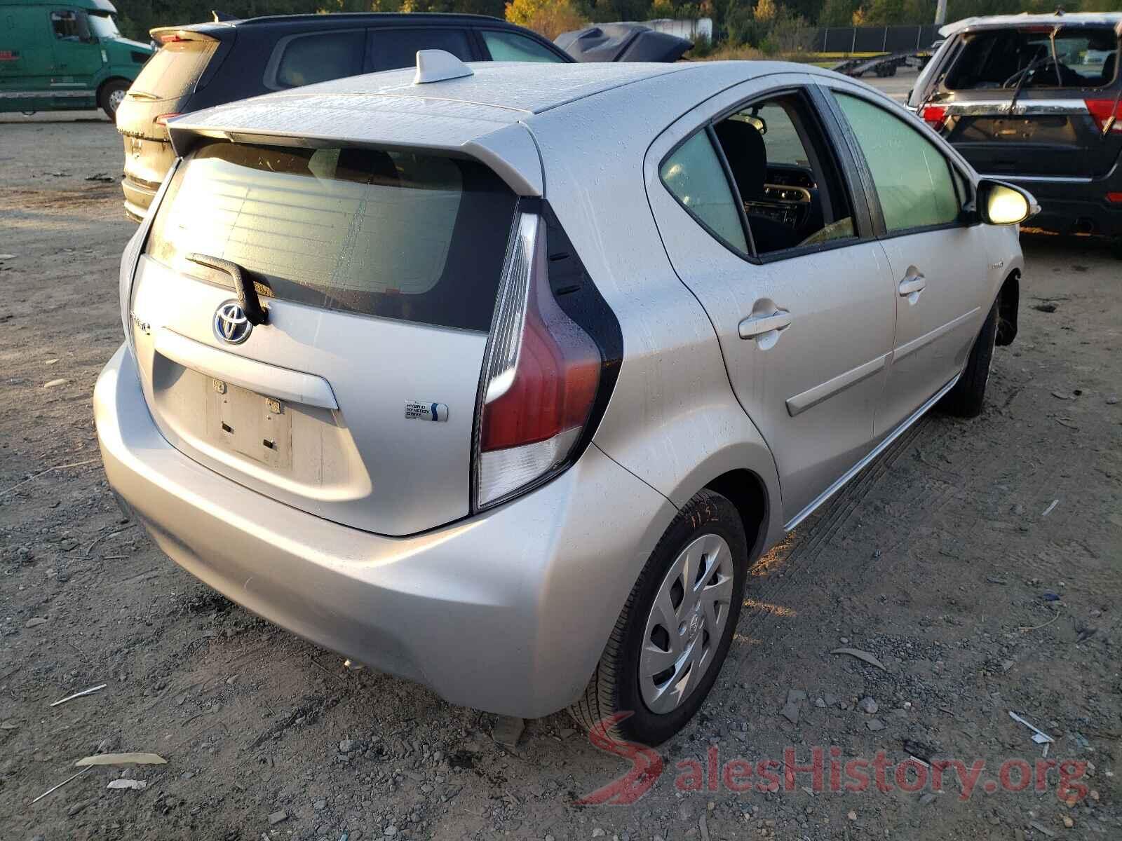 JTDKDTB33G1136939 2016 TOYOTA PRIUS