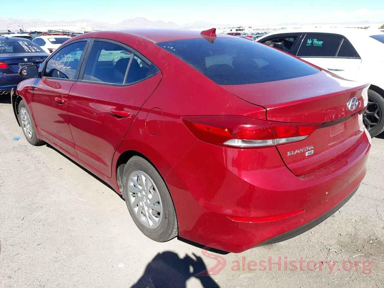 KMHD74LF2HU385484 2017 HYUNDAI ELANTRA