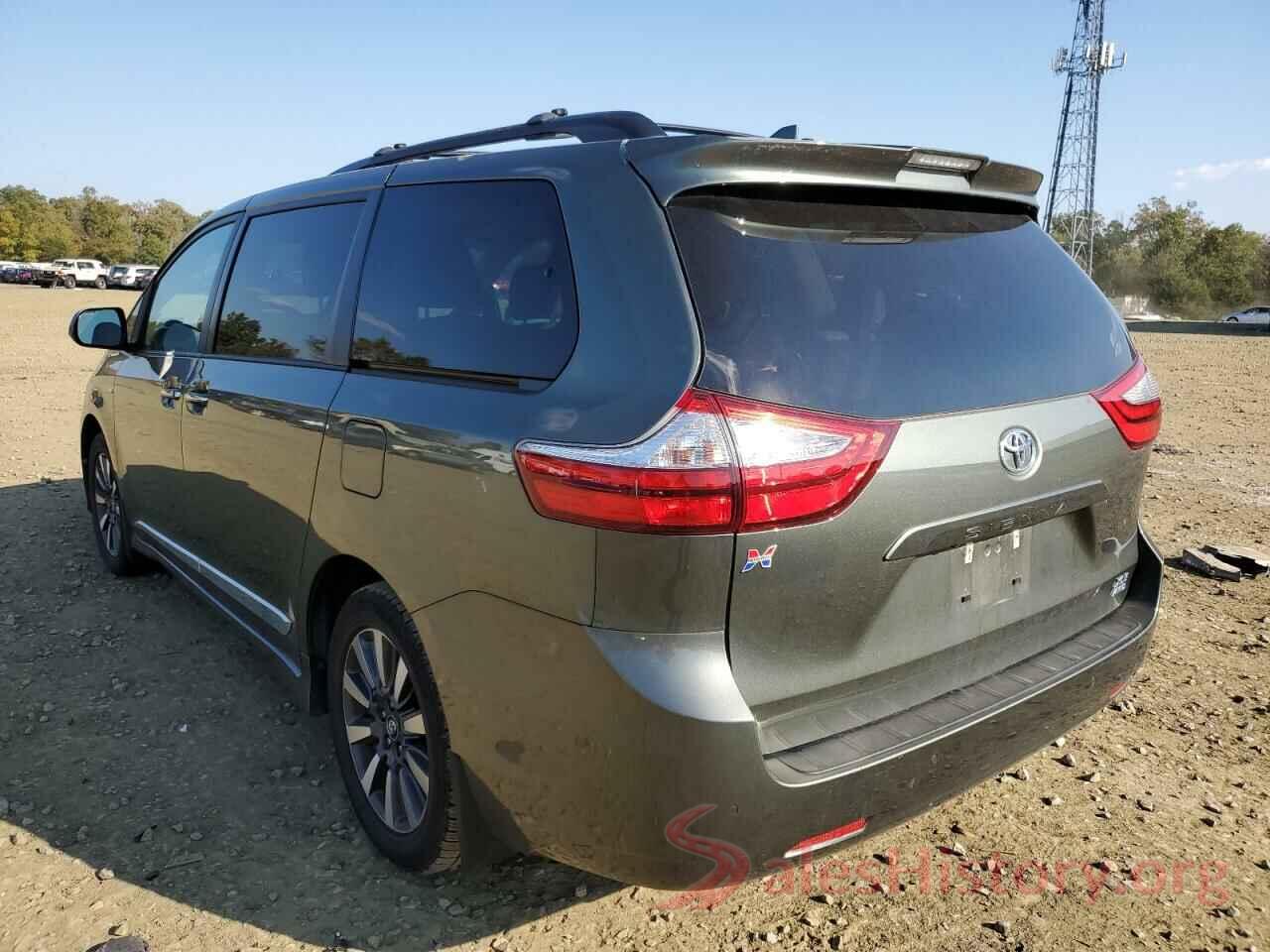 5TDDZ3DC2KS217370 2019 TOYOTA SIENNA