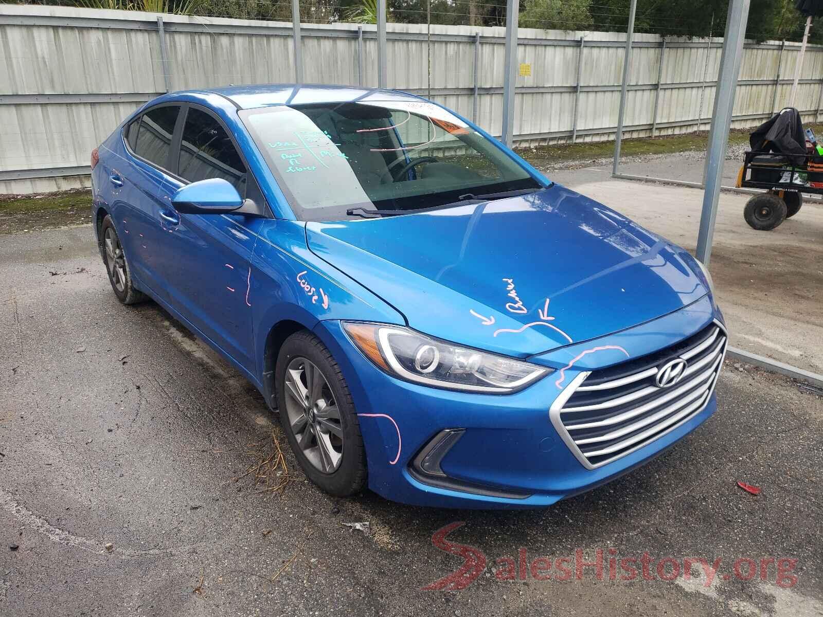 KMHD84LF5HU195661 2017 HYUNDAI ELANTRA