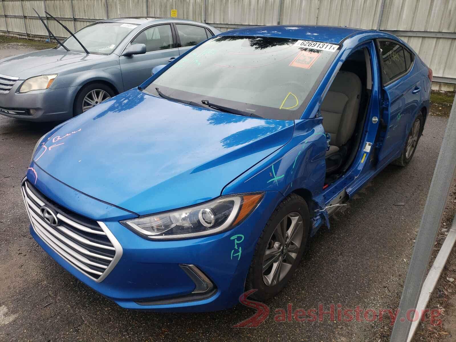 KMHD84LF5HU195661 2017 HYUNDAI ELANTRA