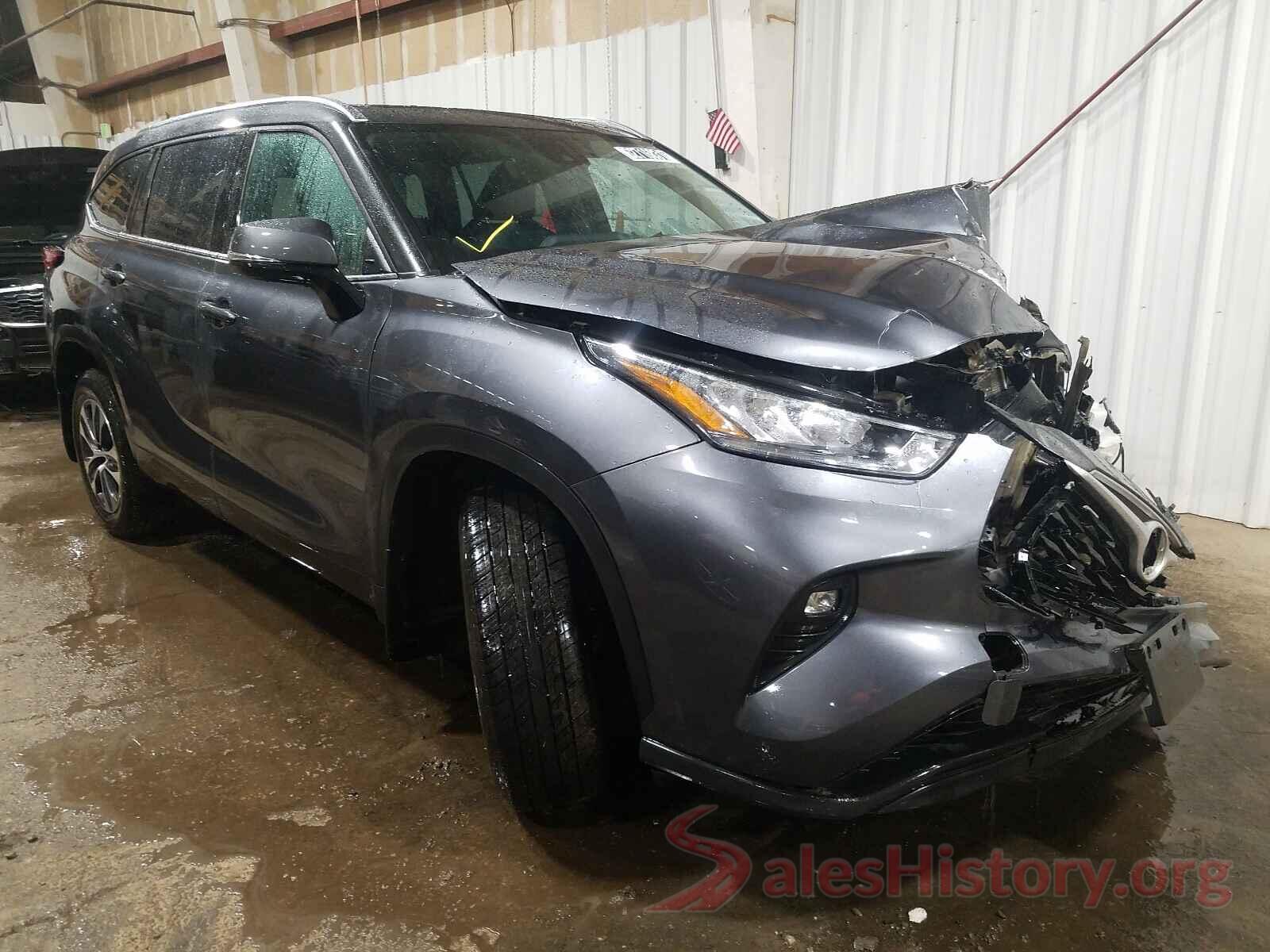 5TDGZRBH9LS012628 2020 TOYOTA HIGHLANDER