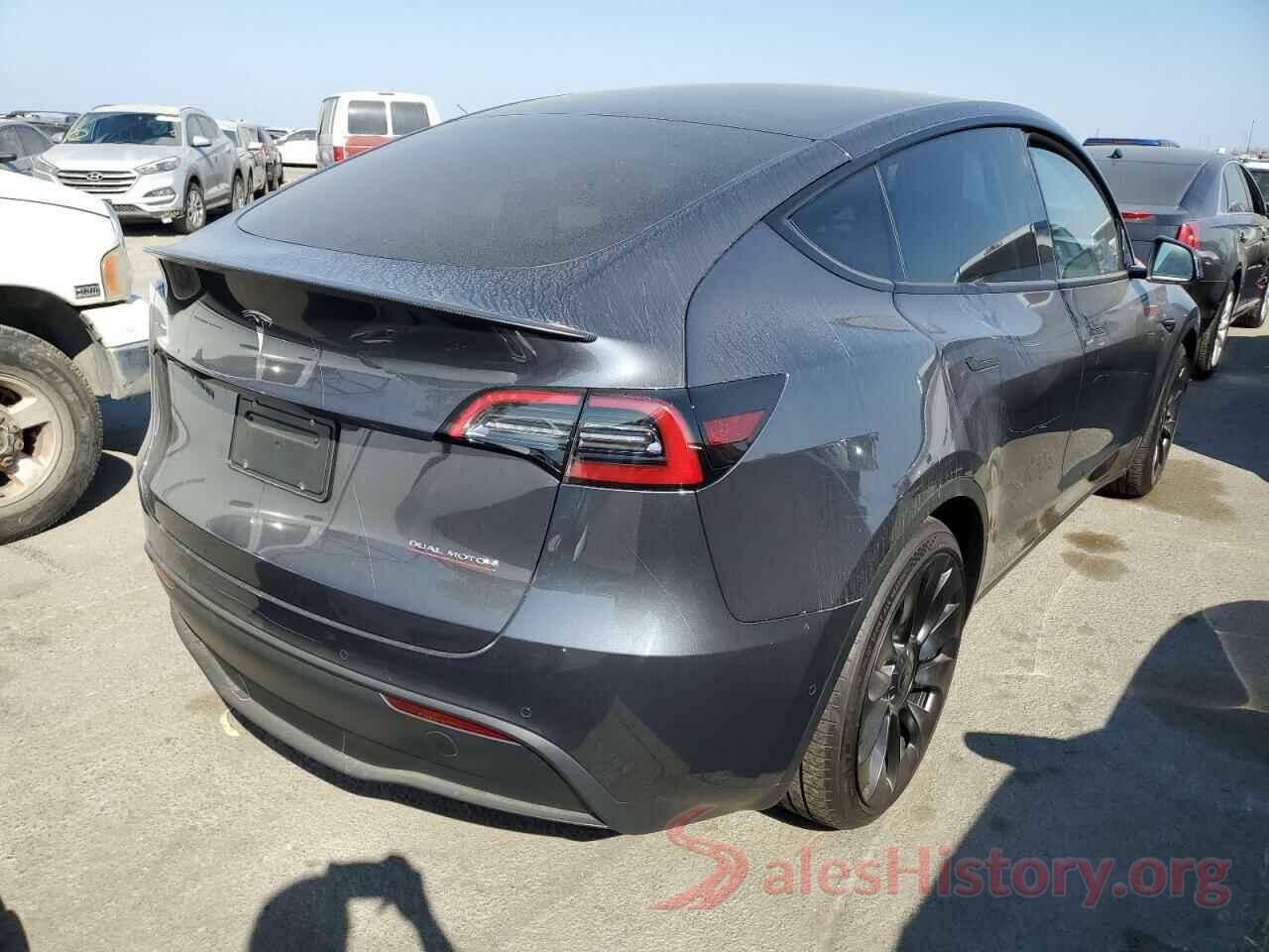 7SAYGDEF2NF413410 2022 TESLA MODEL Y