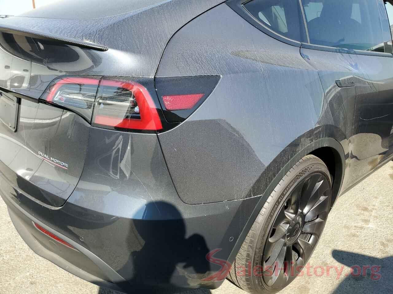 7SAYGDEF2NF413410 2022 TESLA MODEL Y