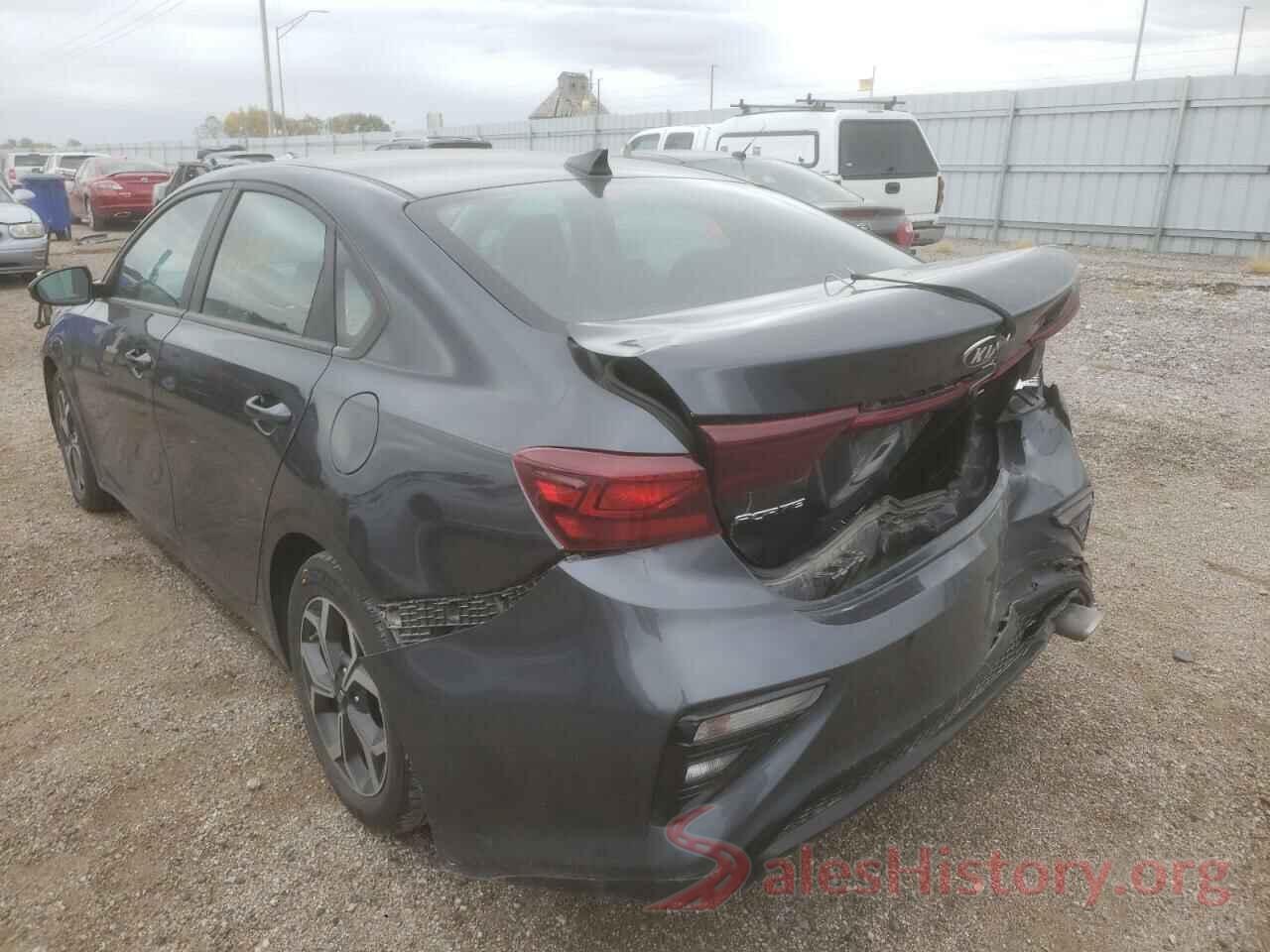 3KPF24AD6LE249282 2020 KIA FORTE