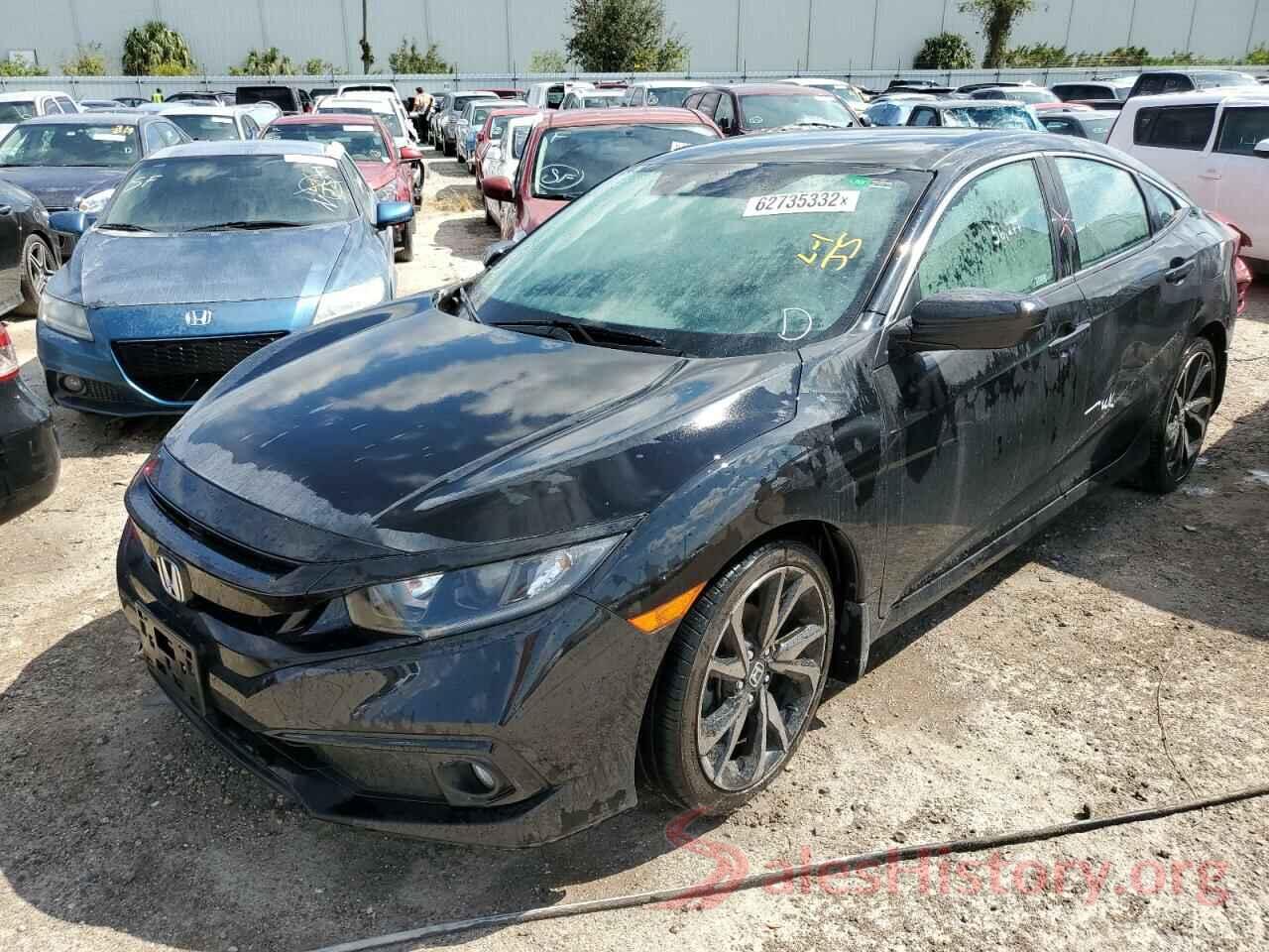 2HGFC2F84KH526738 2019 HONDA CIVIC