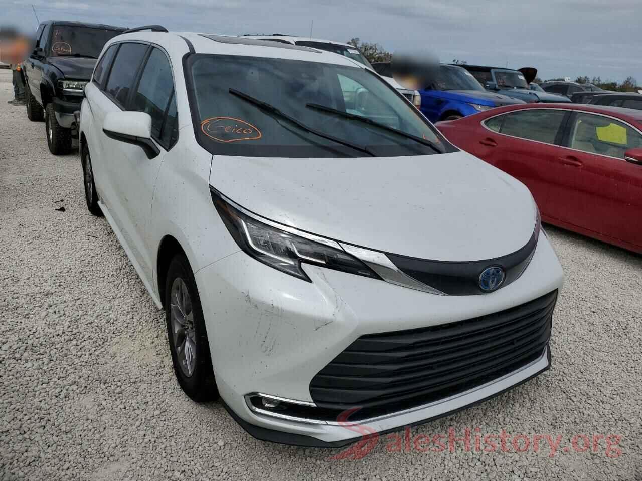 5TDYRKEC3NS080180 2022 TOYOTA SIENNA