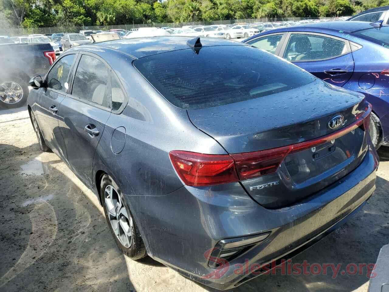 3KPF24AD7LE226786 2020 KIA FORTE