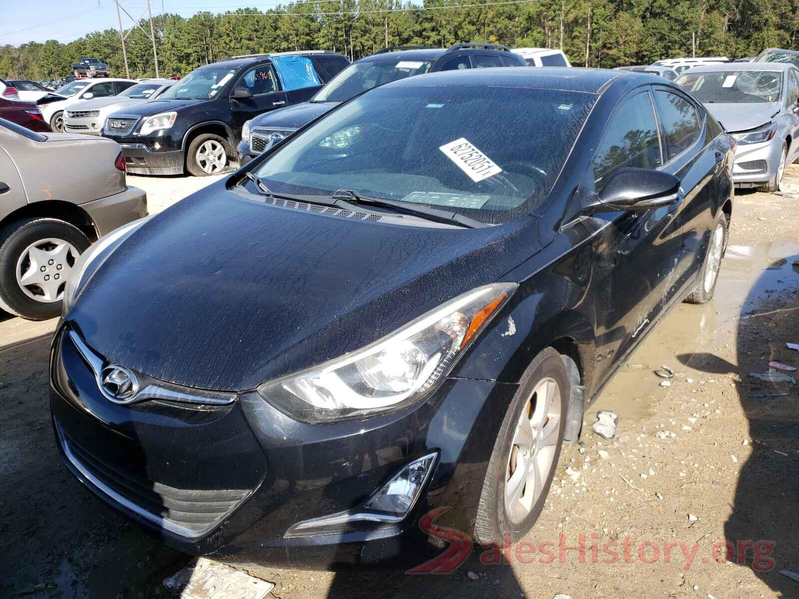 5NPDH4AE8GH781827 2016 HYUNDAI ELANTRA