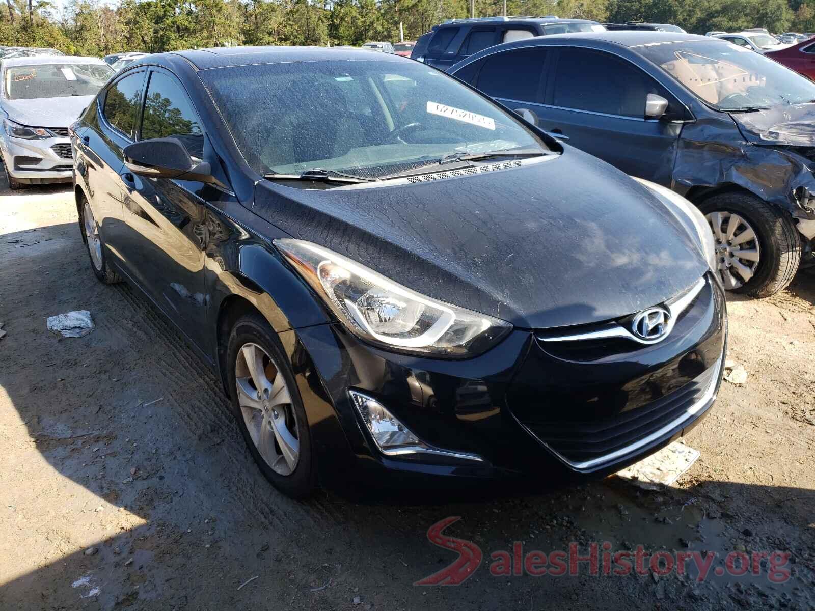 5NPDH4AE8GH781827 2016 HYUNDAI ELANTRA