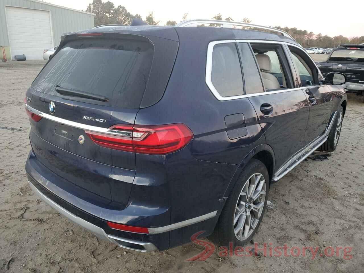 5UXCW2C03L0E74873 2020 BMW X7