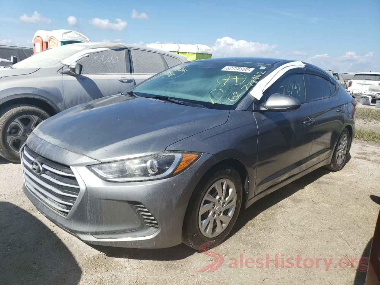 KMHD74LF4HU397507 2017 HYUNDAI ELANTRA