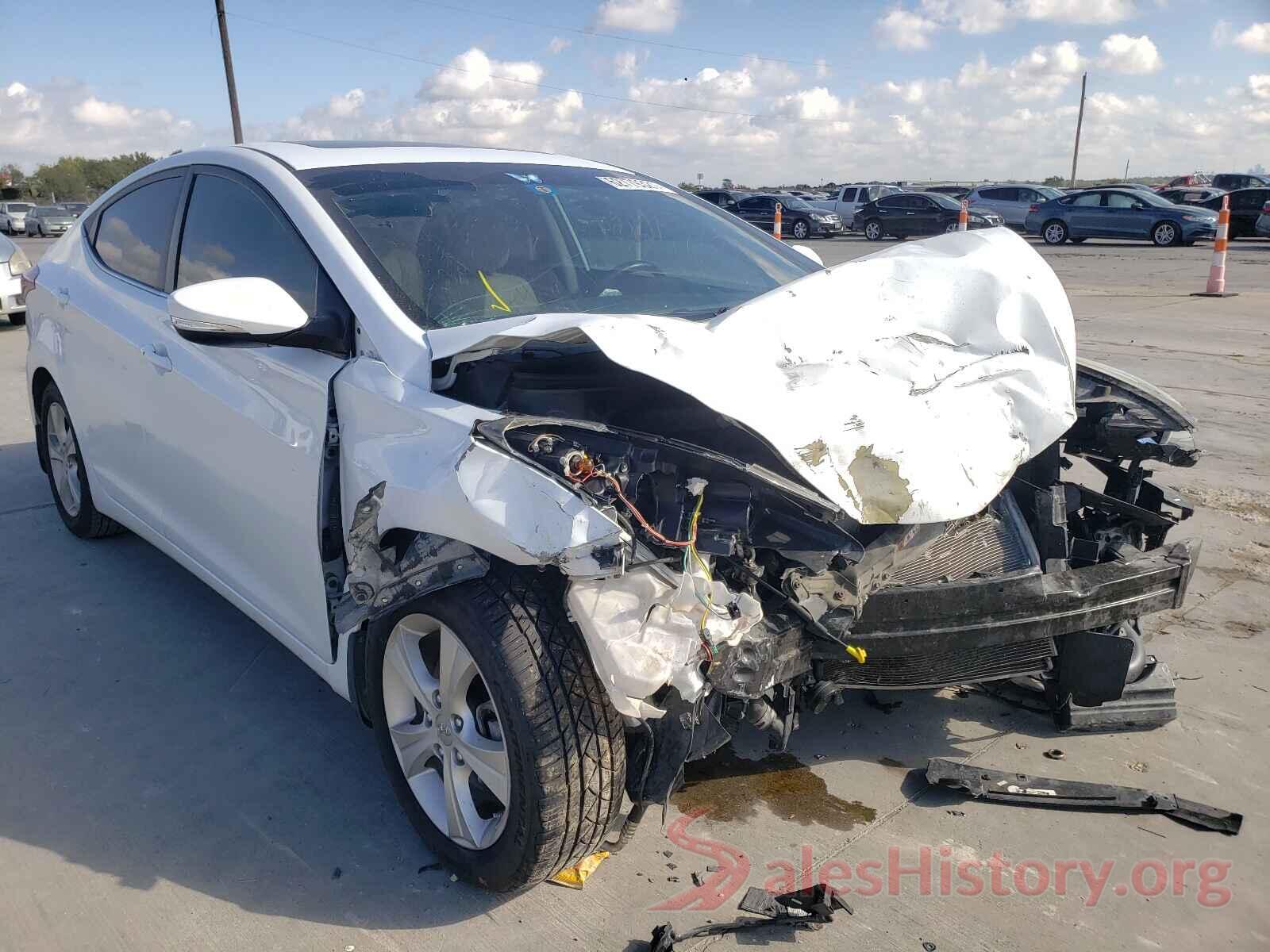 5NPDH4AE6GH674663 2016 HYUNDAI ELANTRA