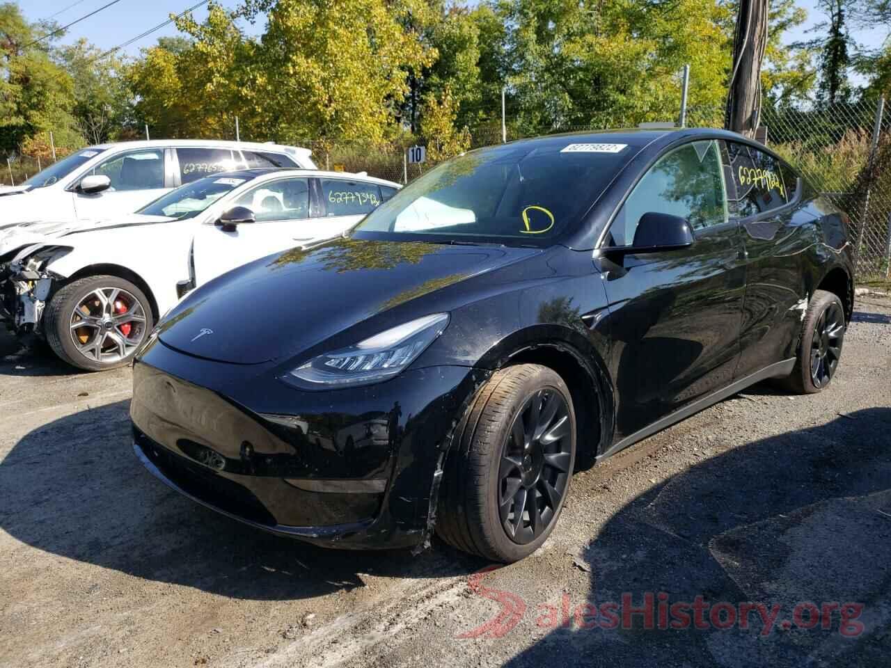 5YJYGDEE0MF297109 2021 TESLA MODEL Y