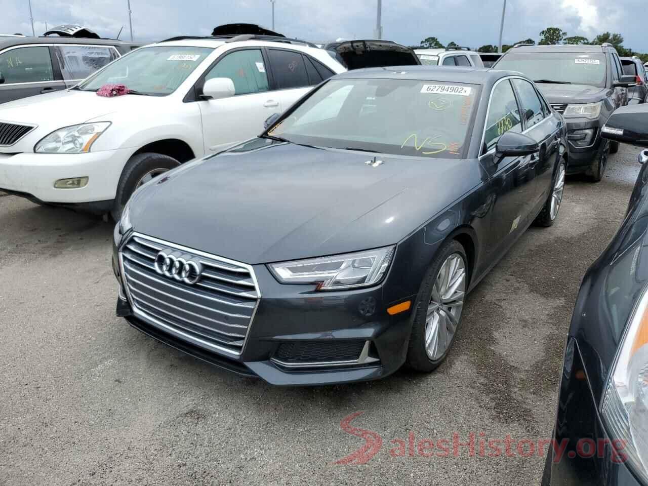 WAUHMAF47KN011572 2019 AUDI A4